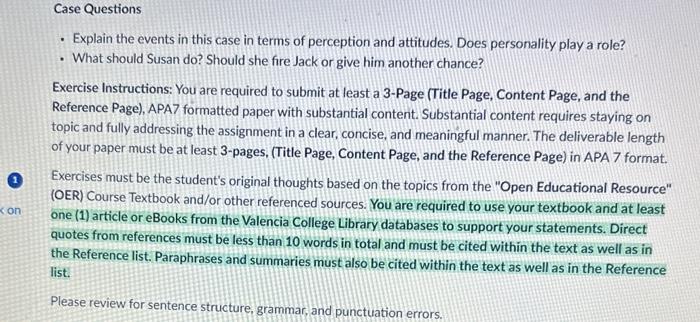 Differing Perceptions at Clarkston Industries