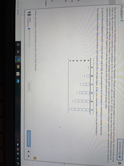 PLEASE HURRY Problem 4 Question Help Big Jim