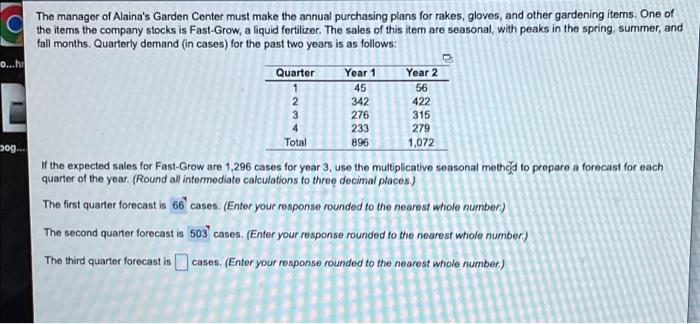 please include final seasonal forecast too 0... 1