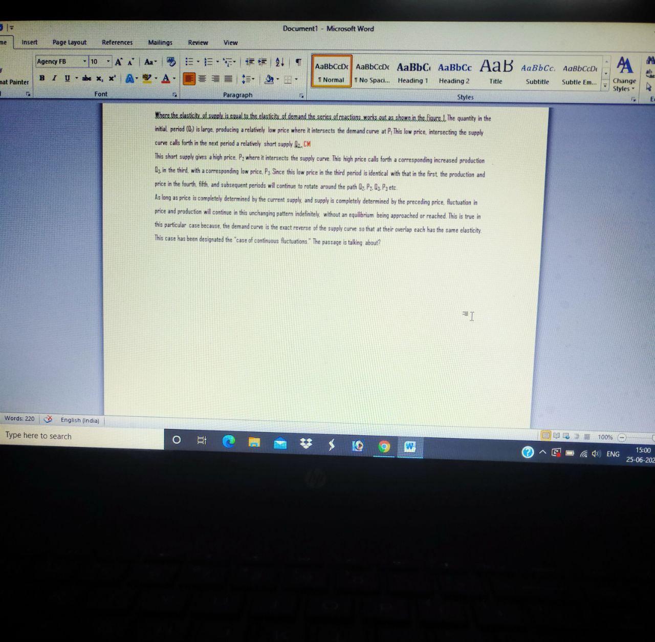 = Document1 - Microsoft Word ne Insert Page