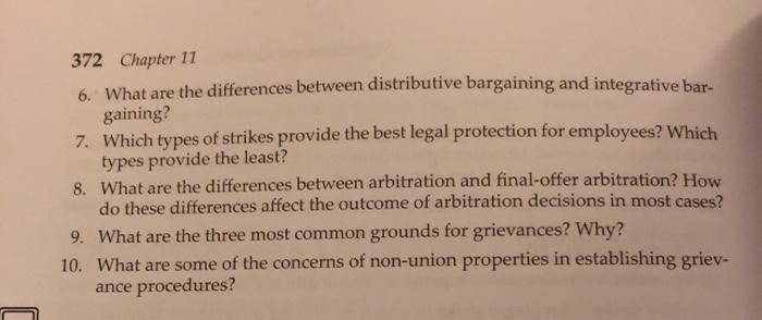 372 Chapter 11 6. What are the differences