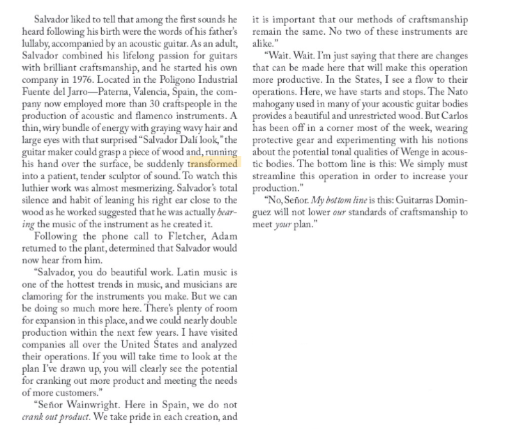 Case study: We Want More Guitars!, Please read it