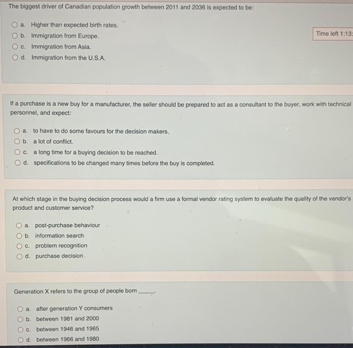 The biggest driver of Canadian population growth