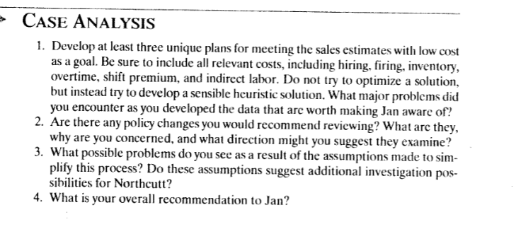 1.Develop at least three unique plans for meeting