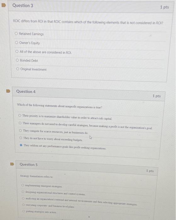 all 3 pla Question Roche CAROL OC Question