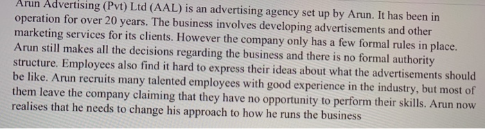 I need immediate help with this question. Arun