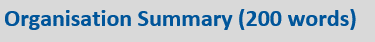 Chosen organisation - (STARBUCKS) note : only 200