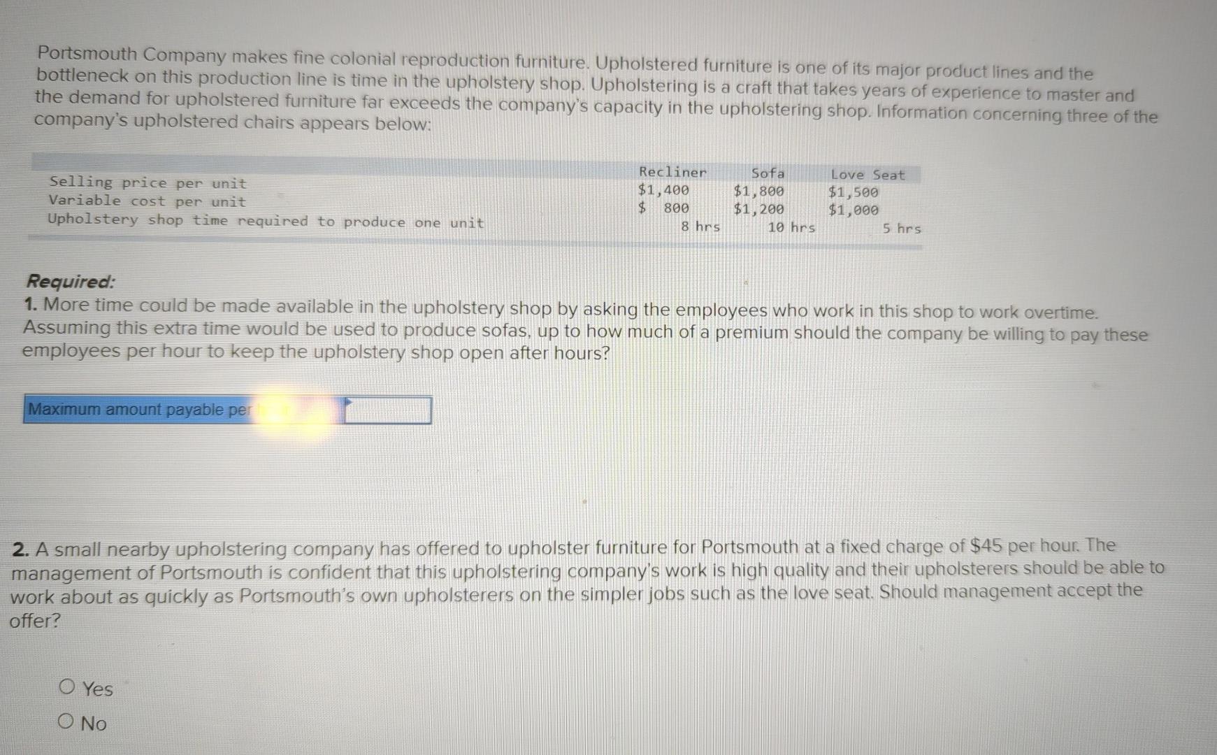 Portsmouth Company makes fine colonial