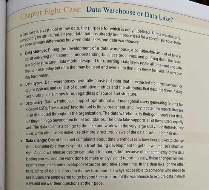 Provide a few business examples of when you