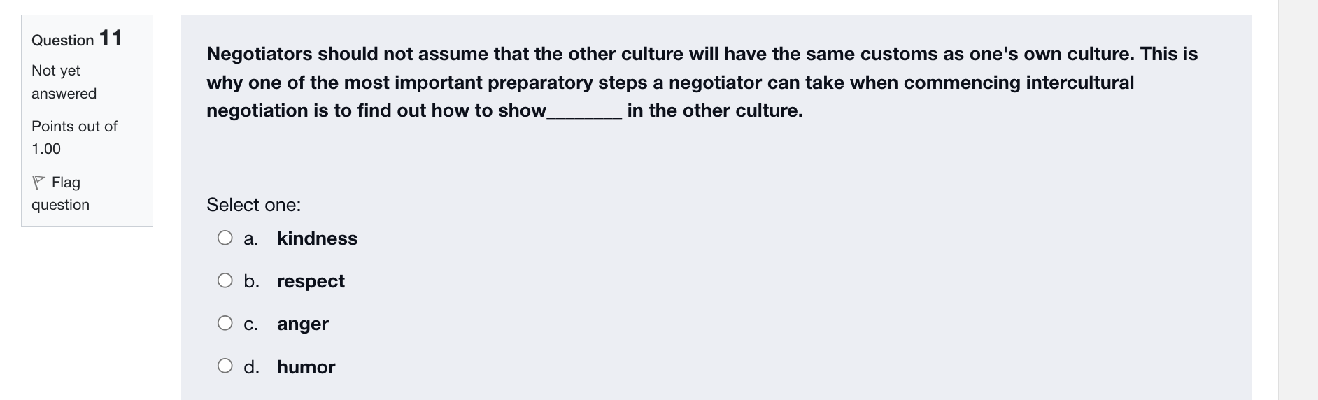 Which of the following is not one of the three