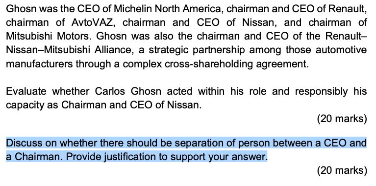 hi, can you please help in this? thanks Ghosn was