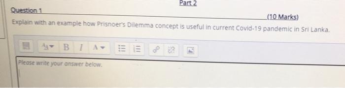 plz answer this Part 2 Question 1 (10 Marks)