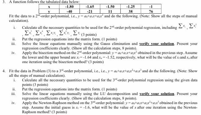 I know how to do problem 3, but I need help with