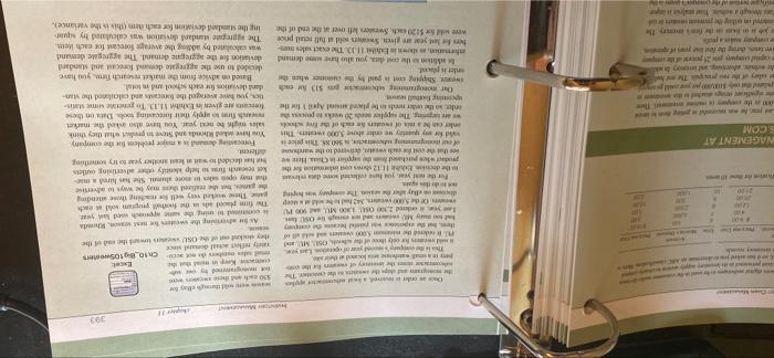 The ANALYTICS EXERCISE: INVENTORY MANAGEMENT AT