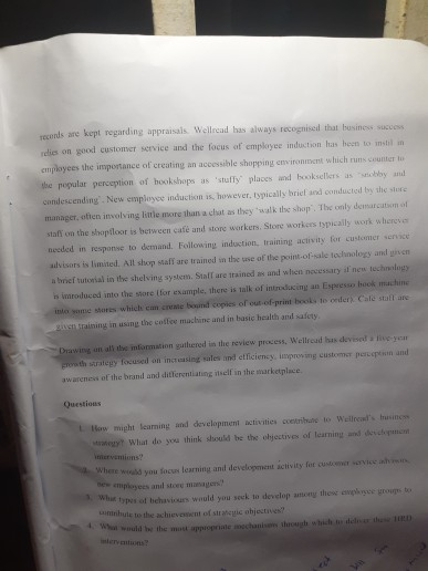 case study 2: developing a learning strategy at