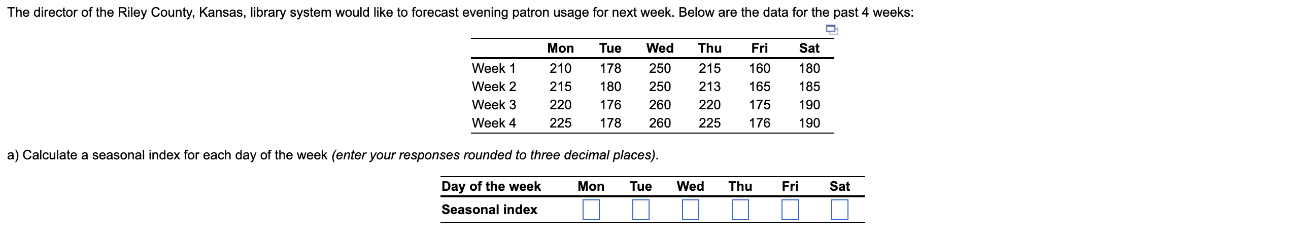 The director of the Riley County, Kansas, library