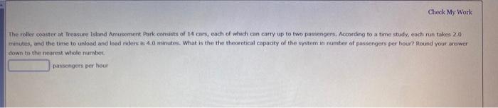 Check My Work Baker Manufacturing Company