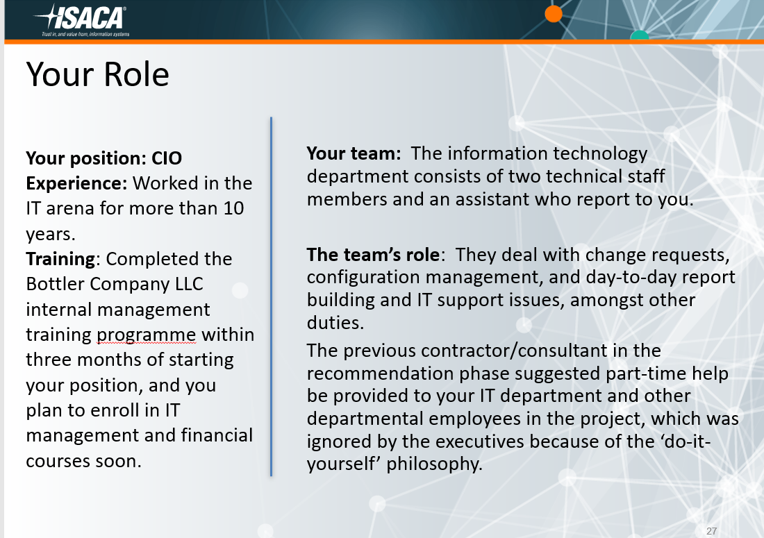 Your Task 1.Design a business process for the