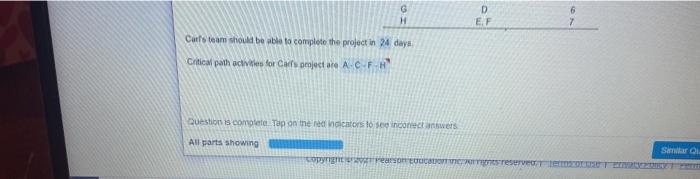 I need both questions to be answered please 6 G H