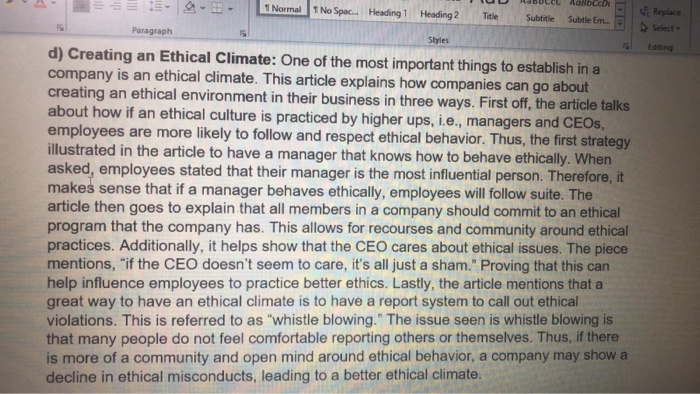 can you please write introduction for ethical