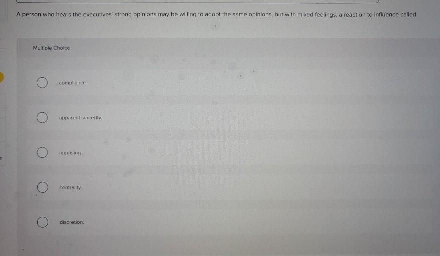 influence is wrong answer compliance is wrong