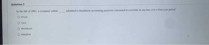 Question 1 Dove has an advertisement that notes