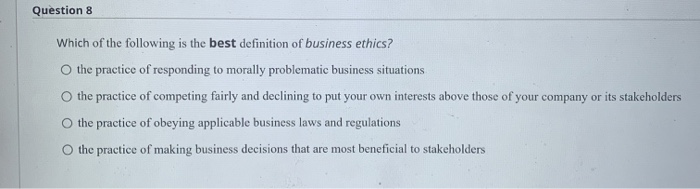 Question 1 Dove has an advertisement that notes