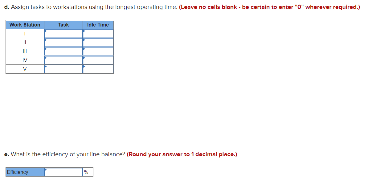 An assembly line is to be designed to operate