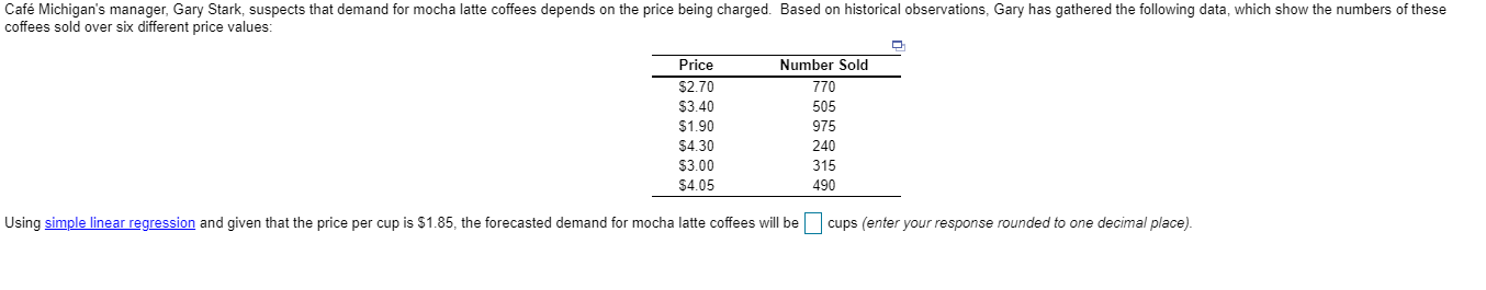 The following gives the number of accidents that