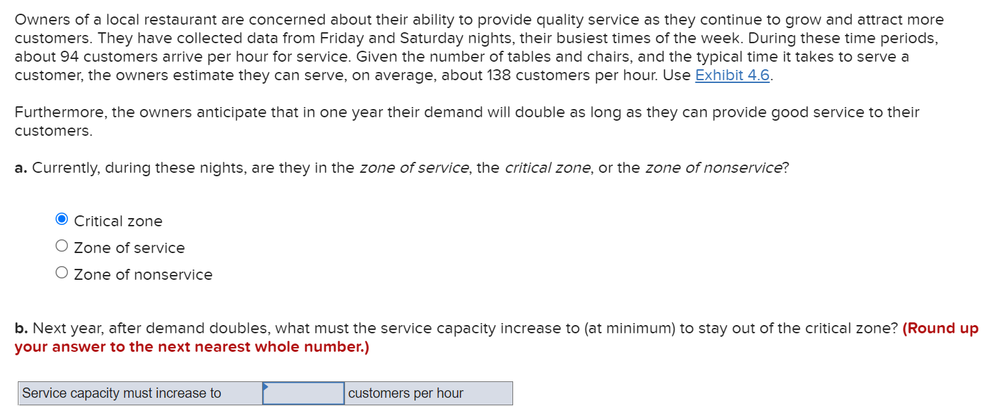 Owners of a local restaurant are concerned about