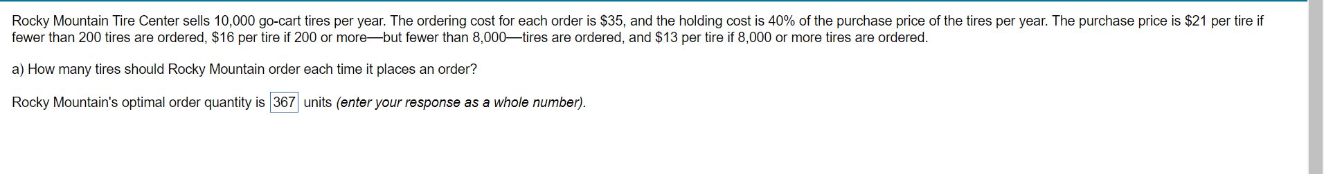 Rocky Mountain Tire Center sells 10,000 go-cart