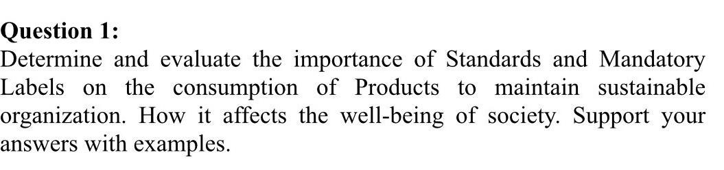 Need 600 words answer plz Question 1: Determine