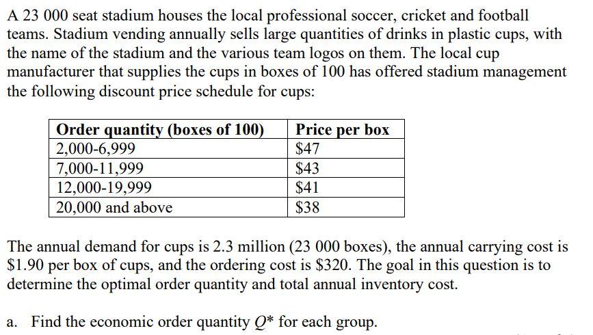 Please help me with this inventory management