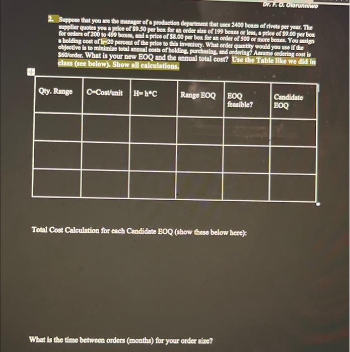 MGMT 3020 - Operations Management Assignment on