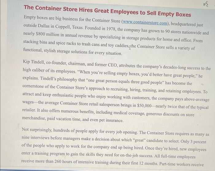 Please explain and support your answer. Question