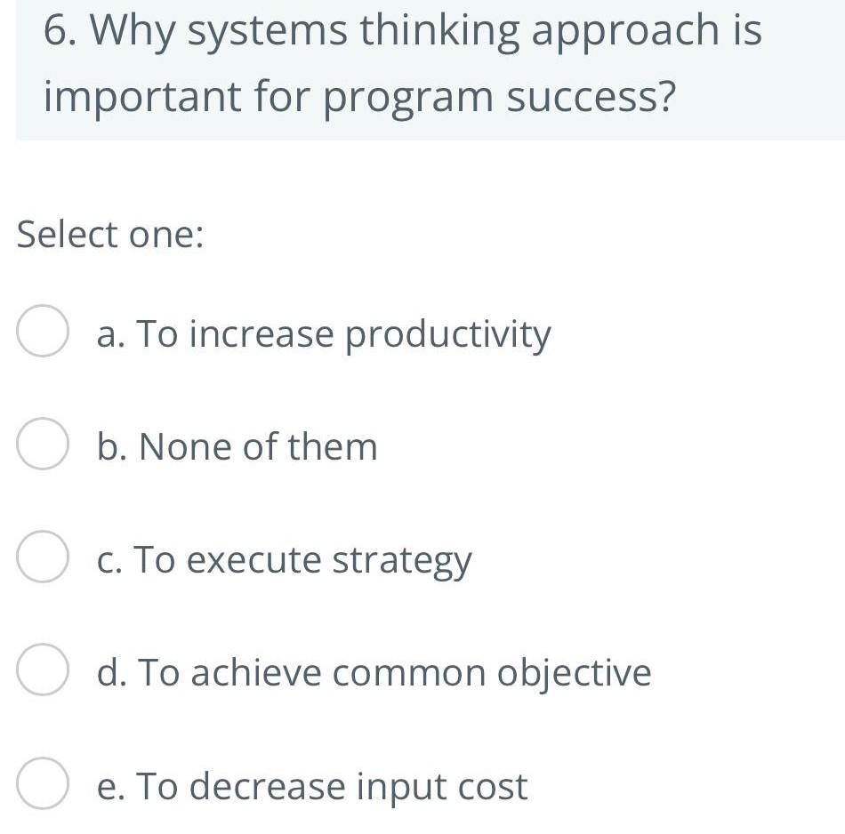 ........llllll 6. Why systems thinking approach