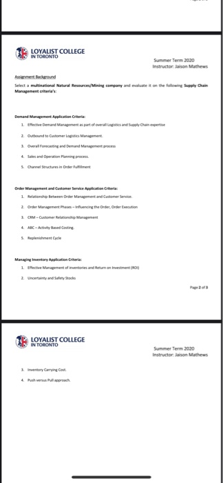 Select a multinational Natural Resources/Mining