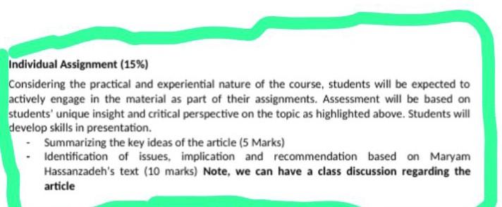 use Maryam hassanzadeh's finding in it.