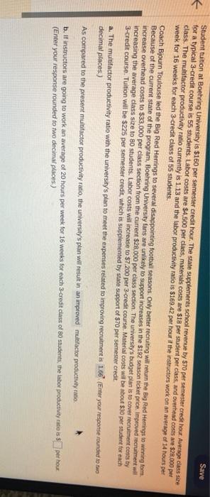 Save Student tuition at Boehring University is