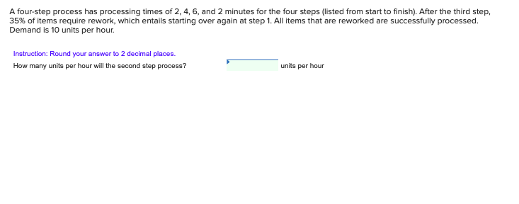 4 A process has three resources and two types of