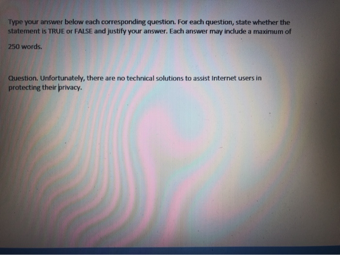 Type your answer below each corresponding