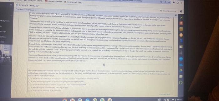 A. 2 CINGAGEMINOTAS 0 Chapter 14 Home o el the