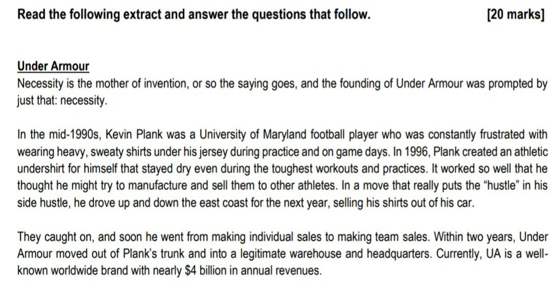 1. Name 5 different techniques of generating