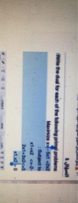 1J Wite then for each of the following pring