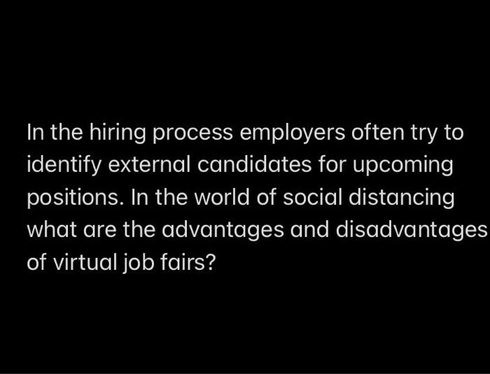 hr strategic planning In the hiring process