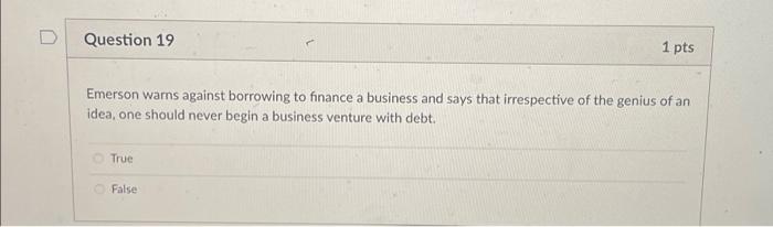 Question 21 A commodity is something that trades