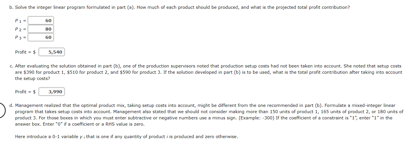 Problem 7-11 (Algorithmic) Hart Manufacturing