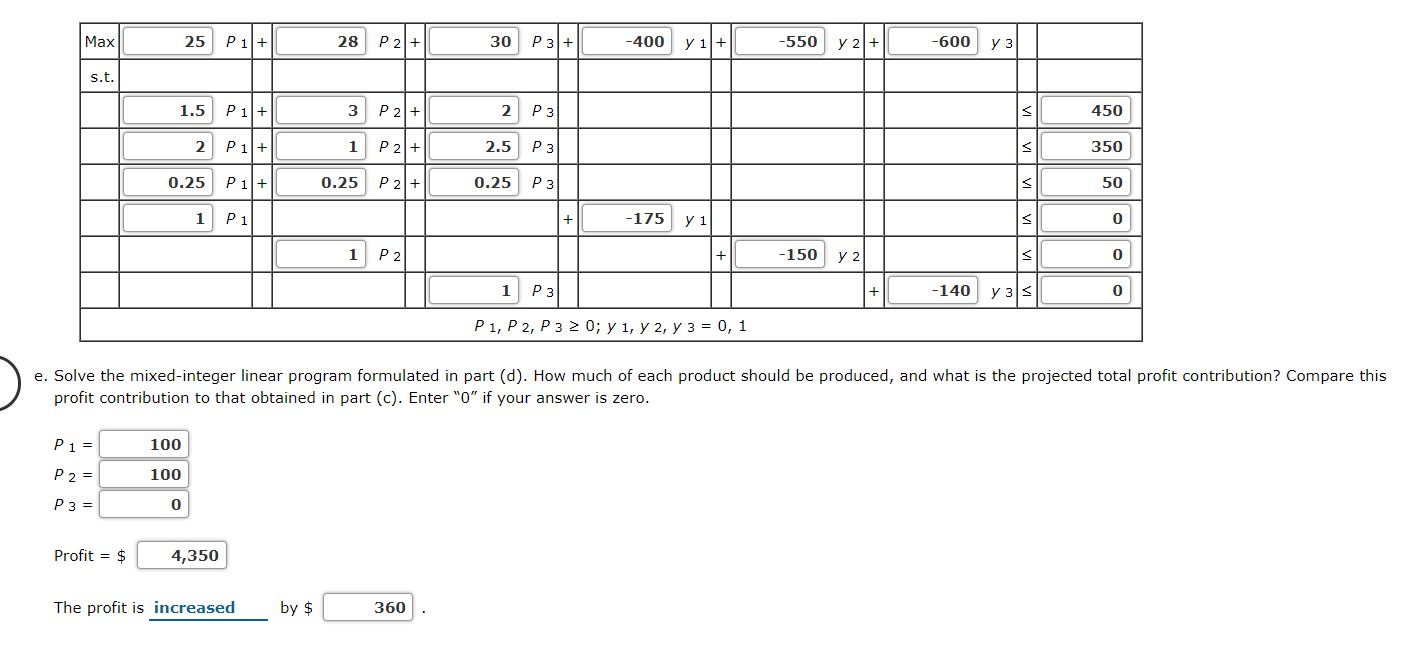 Problem 7-11 (Algorithmic) Hart Manufacturing