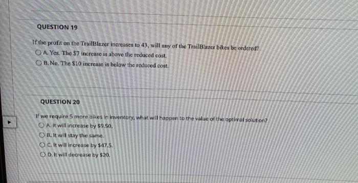 QUESTION 15 Module 2 - Technical as the following