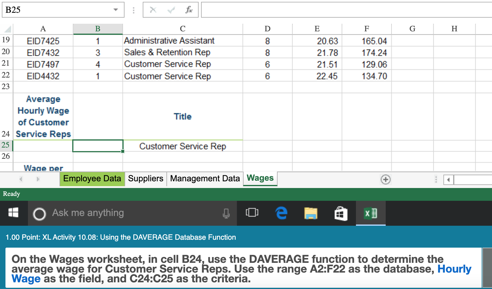 B25 A B E F G H 19 20 EID 7425 EID 7432 EID 7497